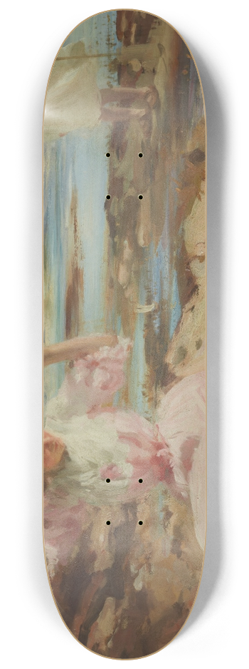 Charles Sims - By summer seas 8.25 inch art skate deck