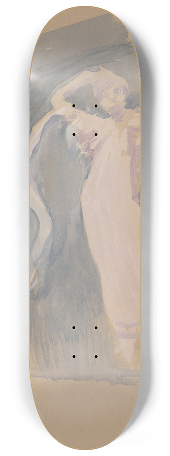 Charles Sprague Pearce - Figure Studies 8.25 inch art skate deck