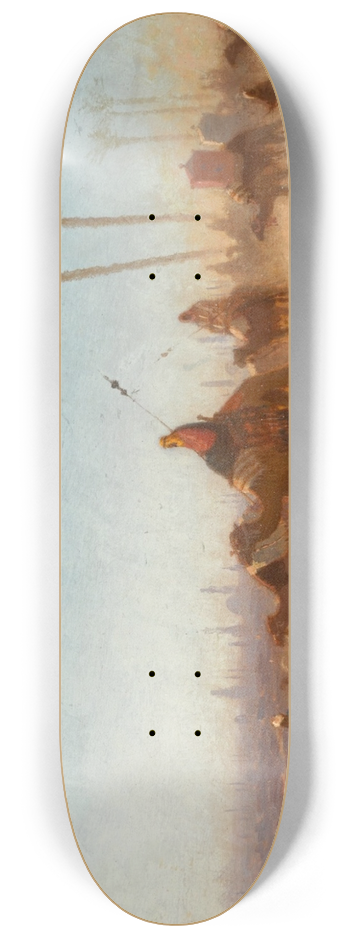 Charles Thodore Frre - A Camel Caravan 8.25 inch art skate deck