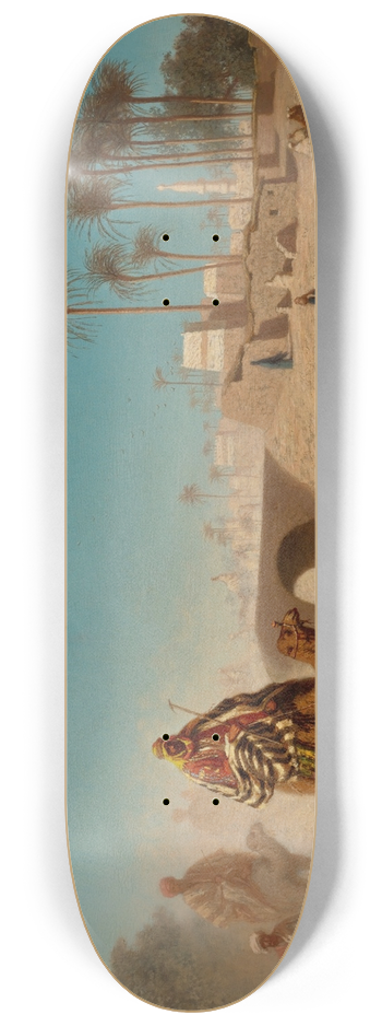 Charles Thodore Frre - Le Dpart 8.25 inch art skate deck