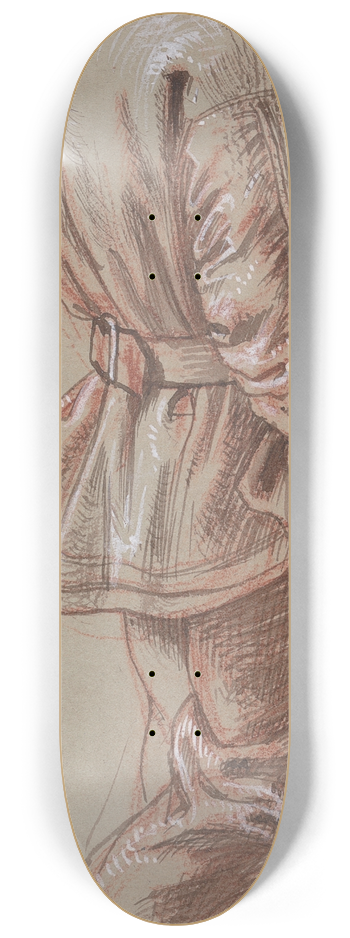 Charles West Cope - Study of a Boy 8.25 inch art skate deck
