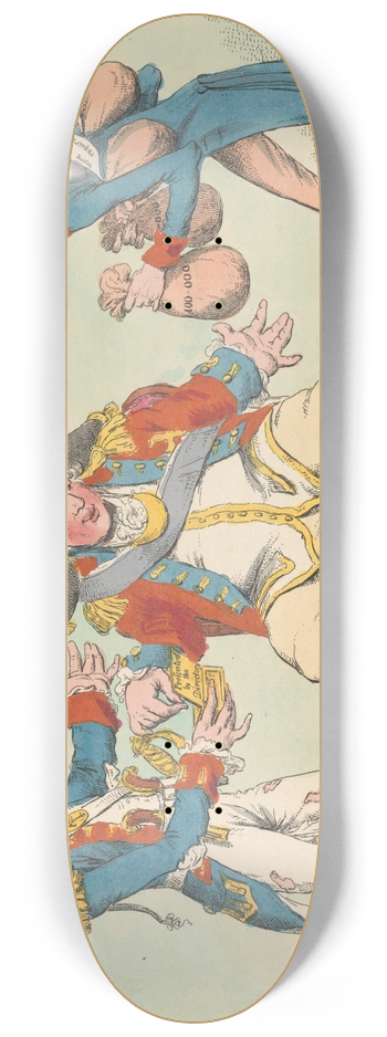 Charles Williams - A Dilemma or the German-Macheath 8.25 inch art skate deck
