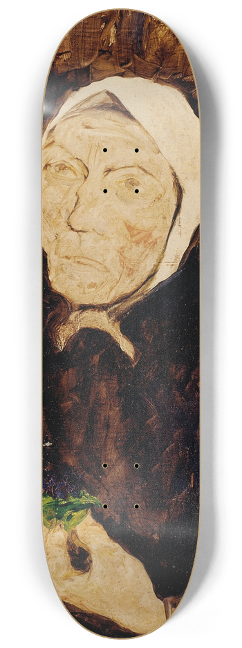Franz Secky - Die Veilchenverkuferin 8.25 inch art skate deck