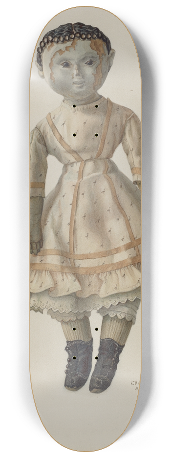 Charlotte Angus - Rag Doll 8.25 inch art skate deck