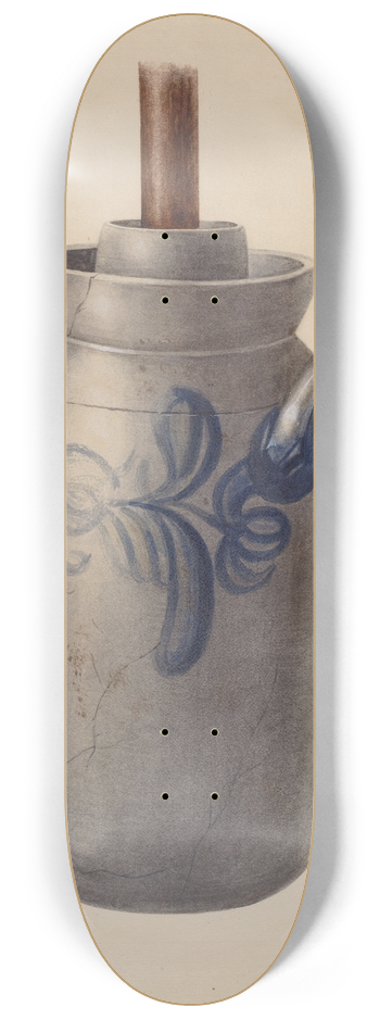 Charlotte Sperber - Butter Churn 8.25 inch art skate deck