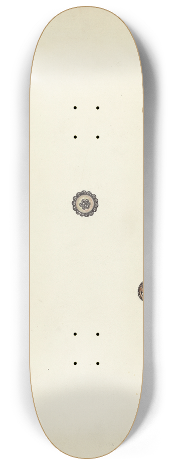 Charlotte Winter - Buttons 8.25 inch art skate deck