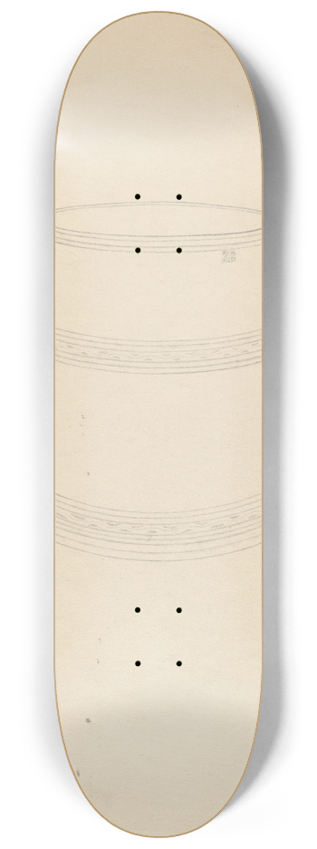 Charlotte Winter - Mug 8.25 inch art skate deck