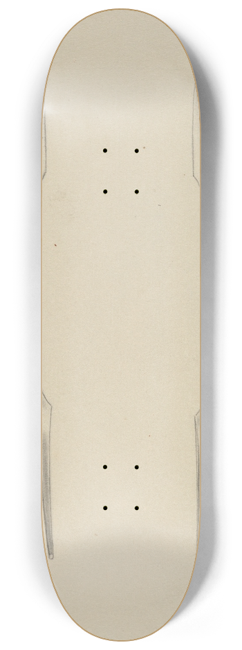 Charlotte Winter - Silver Fork 8.25 inch art skate deck