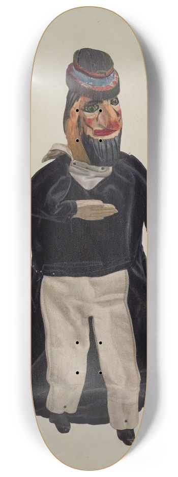 Chris Makrenos - Barnacle Bill Puppet 8.25 inch art skate deck