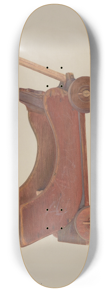 Chris Makrenos - Doll Cart 8.25 inch art skate deck