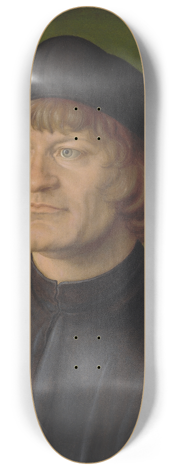 Albrecht Drer - Portrait of a Clergyman Johann Dorsch 8.25 inch art skate deck