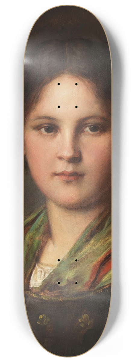 Franz von Defregger - Bauerndirndl 8.25 inch art skate deck