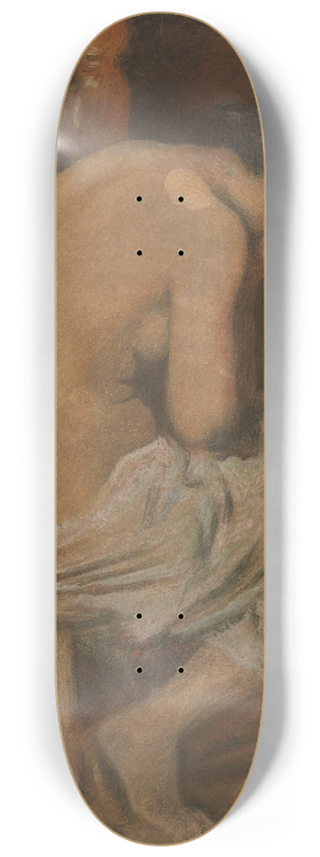 Franz von Defregger - Rckenakt 8.25 inch art skate deck