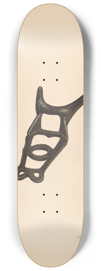 Claude Marshall - Bootjack 8.25 inch art skate deck
