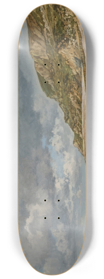 Claude Monet - Chevaux  La Pointe De La Hve 8.25 inch art skate deck