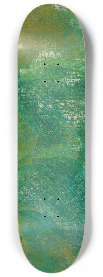 Claude Monet - Nymphas (fragment) 8.25 inch art skate deck