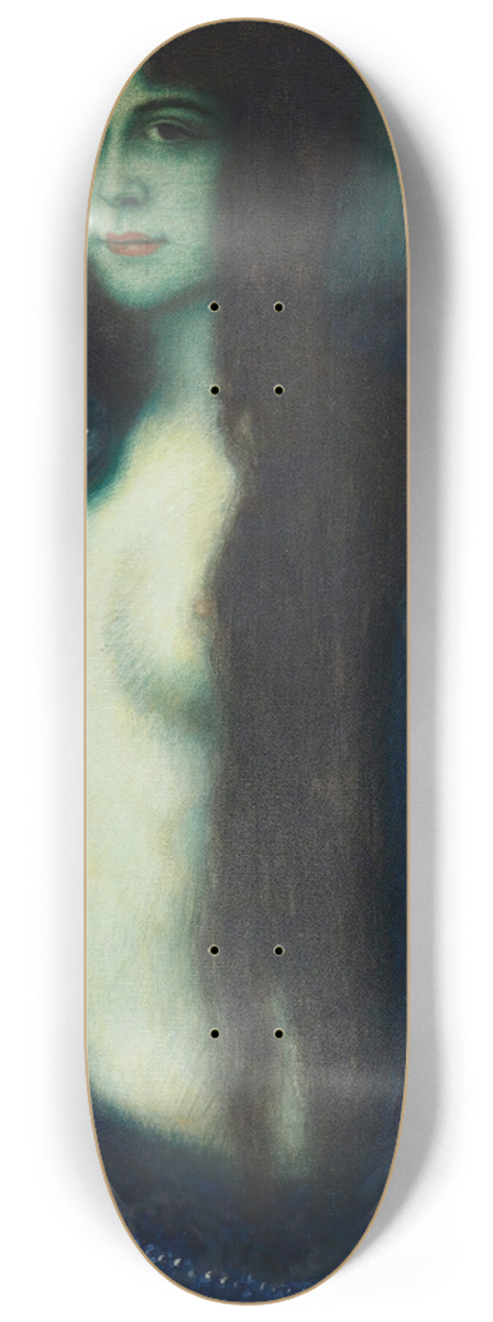 Franz von Stuck - Die Snde (The Sin) 8.25 inch art skate deck