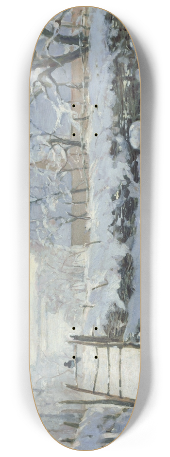 Claude Monet - The Magpie 8.25 inch art skate deck