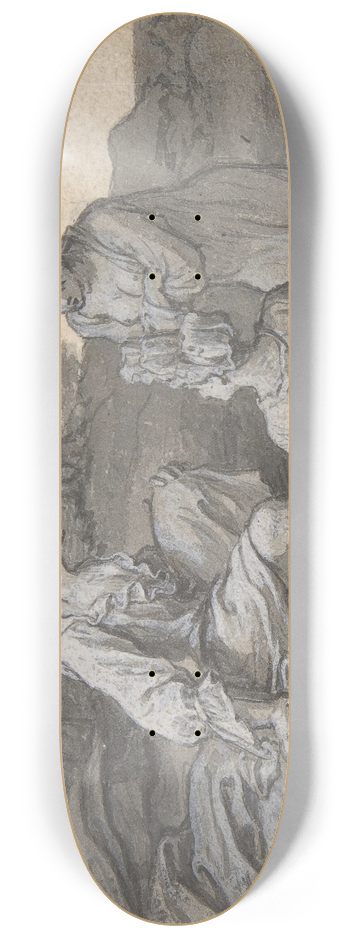 Claude Simpol - Ladies Bathing 8.25 inch art skate deck