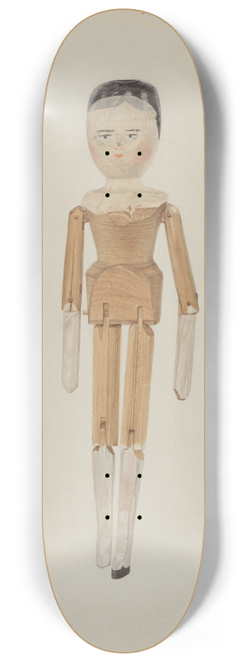 Clinton Myers - Doll 8.25 inch art skate deck