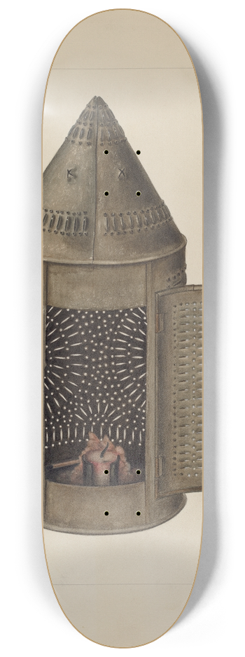 Clyde L. Cheney - Candle Lantern 8.25 inch art skate deck
