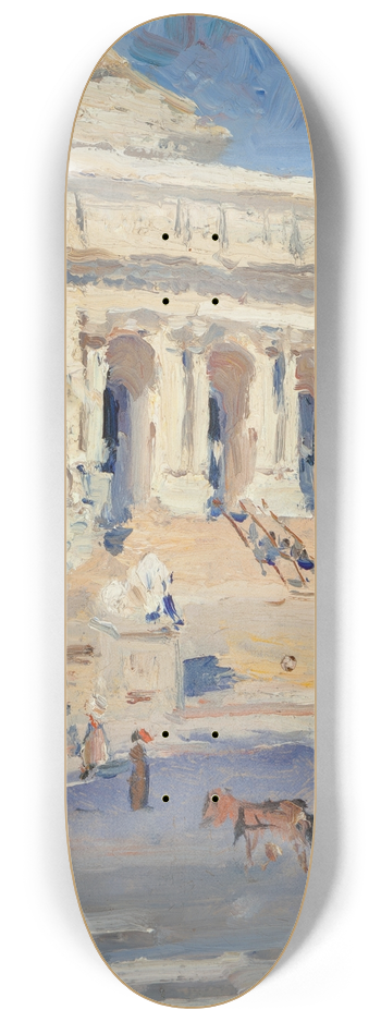 Colin Campbell Cooper - New York Public Library 8.25 inch art skate deck