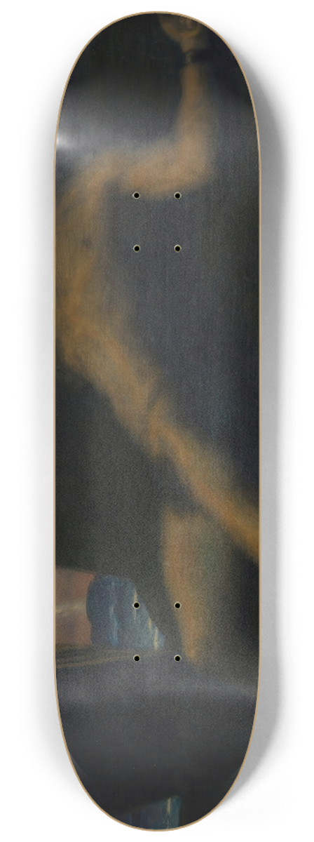 Franz von Stuck - Prometheus 8.25 inch art skate deck