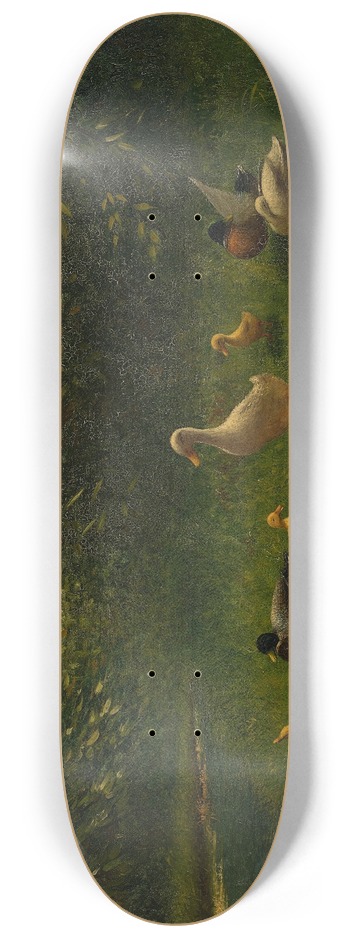 Constant David Ludovic Artz - Ducks by the Pond 8.25 inch art skate deck