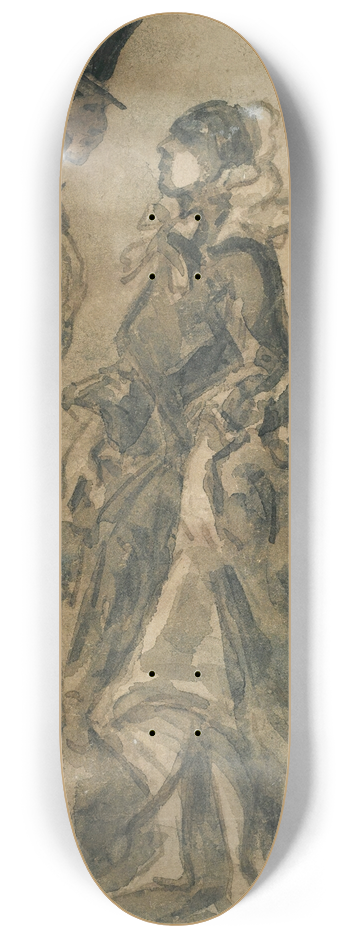 Constantin Guys - Couple 8.25 inch art skate deck