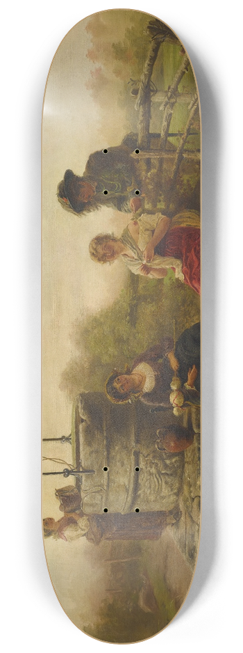 Continental School - Flirtation 8.25 inch art skate deck