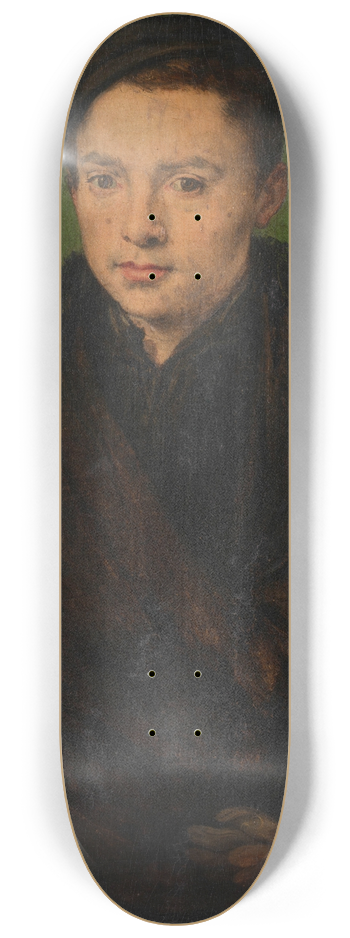 Corneille de Lyon - Portrait of a Man 2 8.25 inch art skate deck