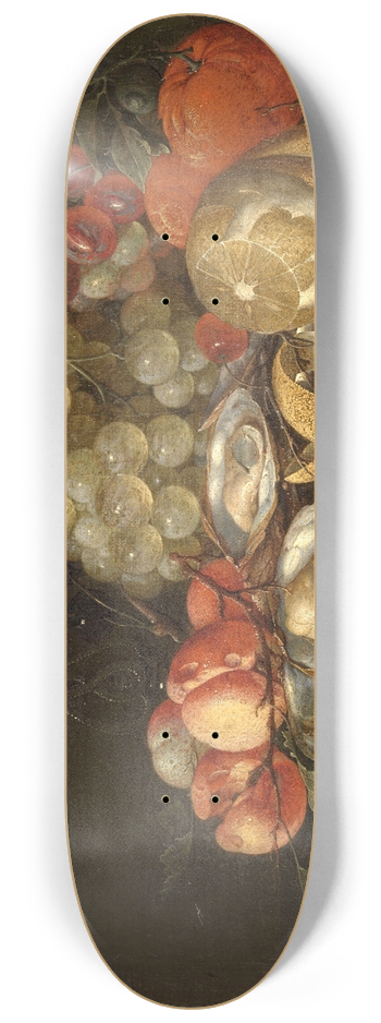 Cornelis de Heem - Still Life 8.25 inch art skate deck