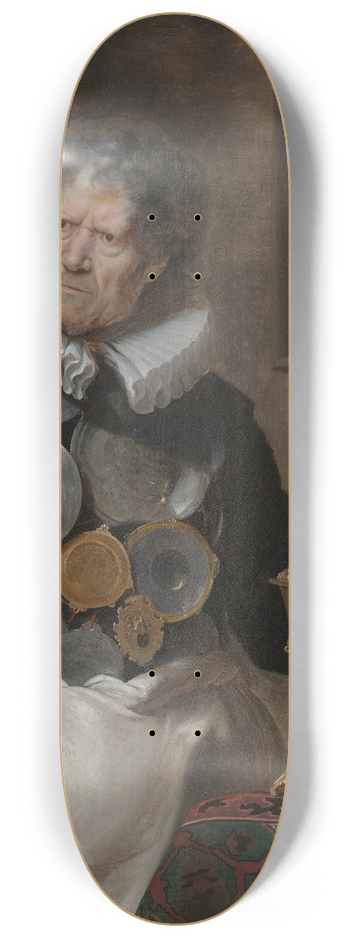 Cornelis de Vos - Abraham Grapheus 8.25 inch art skate deck