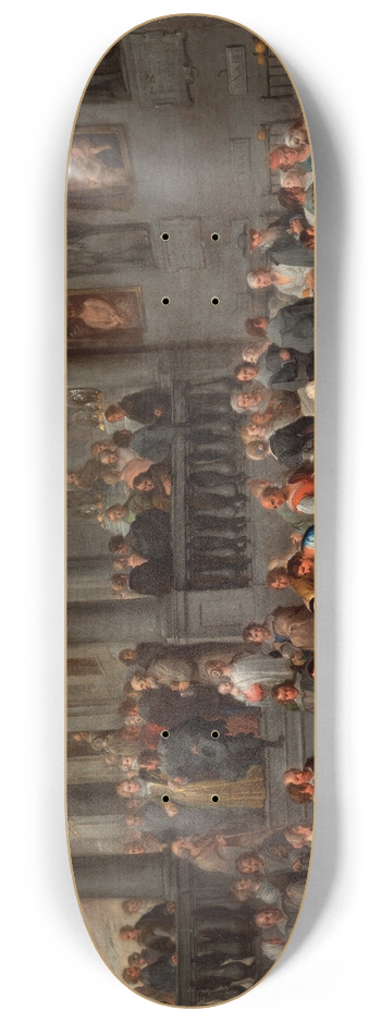 Cornelis De Wael - To Visit the Sick 8.25 inch art skate deck