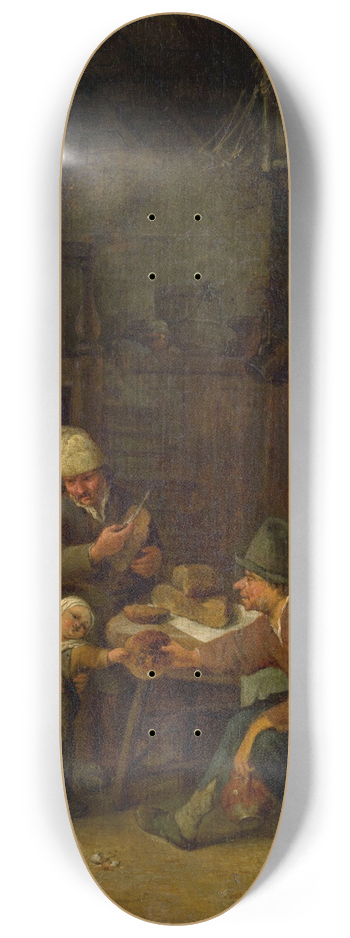Cornelis Dusart - Interior 8.25 inch art skate deck