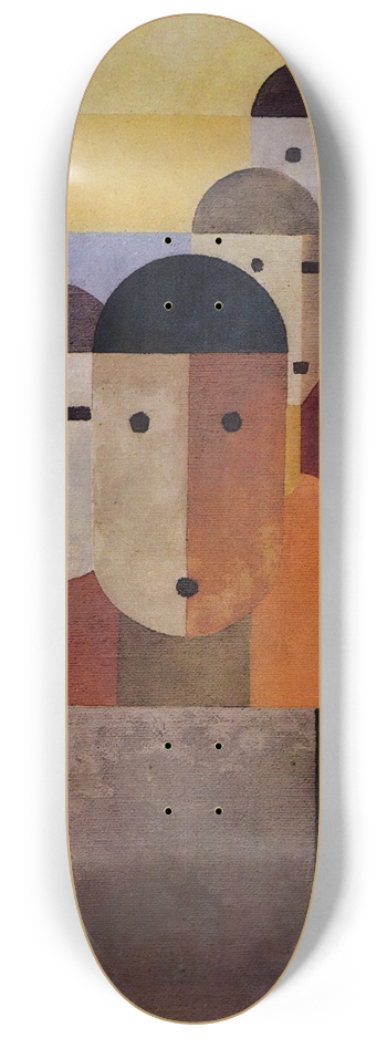 Franz Wilhelm Seiwert - Workers 8.25 inch art skate deck