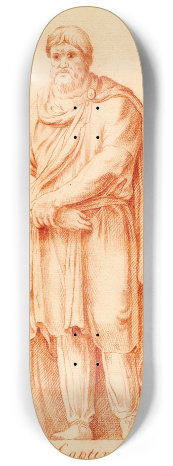 Cornelis Pronk - Beeld van een gevangen Gallir 8.25 inch art skate deck
