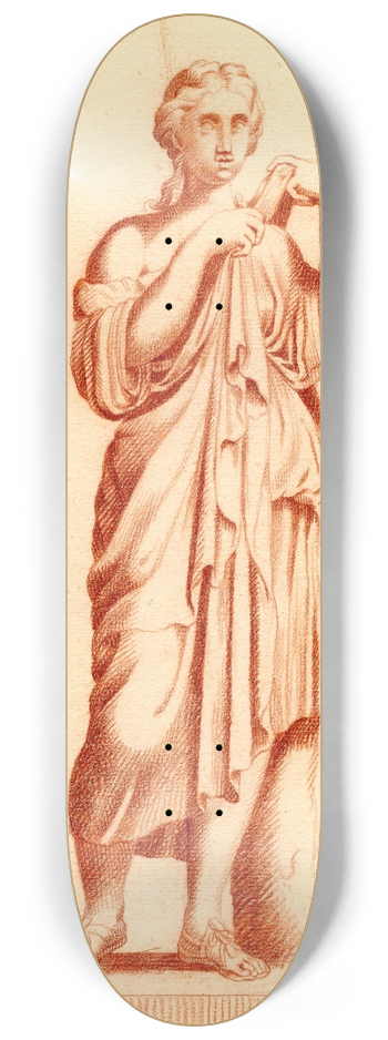 Cornelis Pronk - Beeld van staande vrouw 8.25 inch art skate deck