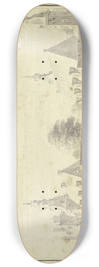 Cornelis Pronk - tHuis den Ooy van Achteren 8.25 inch art skate deck