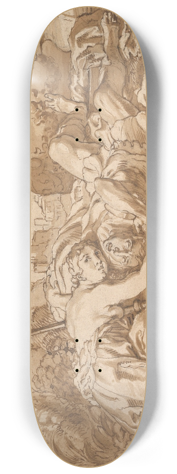 Cornelis Schut - Pyramus and Thisbe 8.25 inch art skate deck