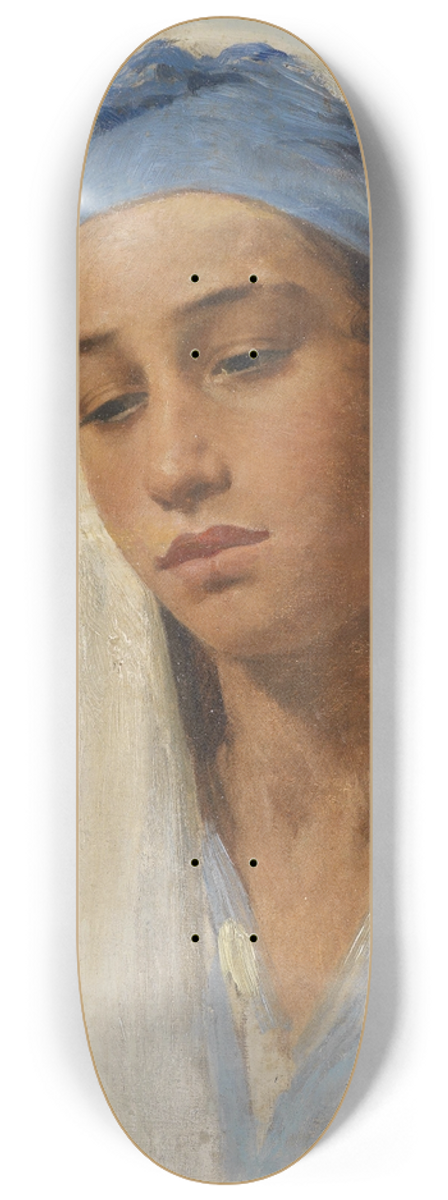 Franz Xaver Kosler - Bildnis eines Beduinenmdchens 8.25 inch art skate deck