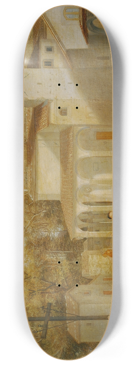 Franz Xaver Lair - Im Klosterhof 8.25 inch art skate deck