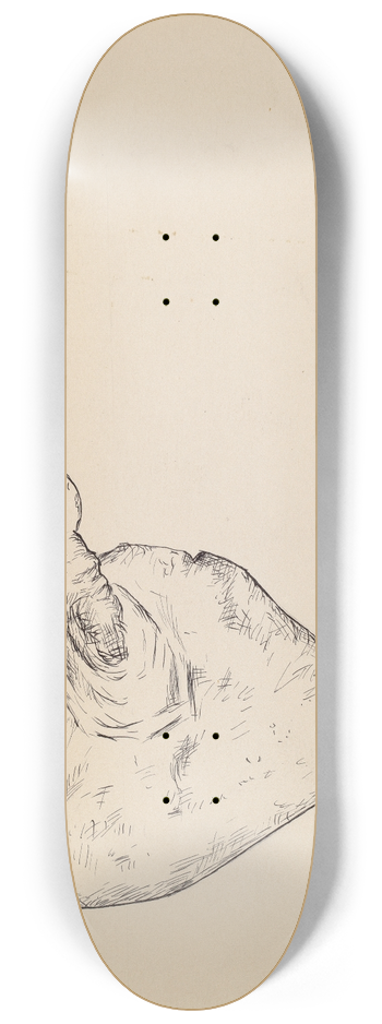 Cornelius Christoffels - Hoe 8.25 inch art skate deck