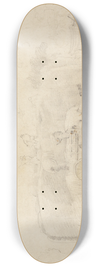 Cornelius Varley - Haymakers 8.25 inch art skate deck