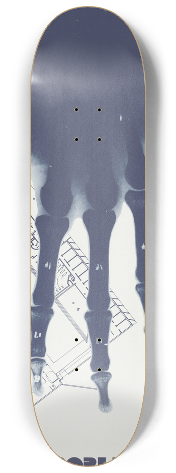 Coy Howard - Coherence in architecture 8.25 inch art skate deck