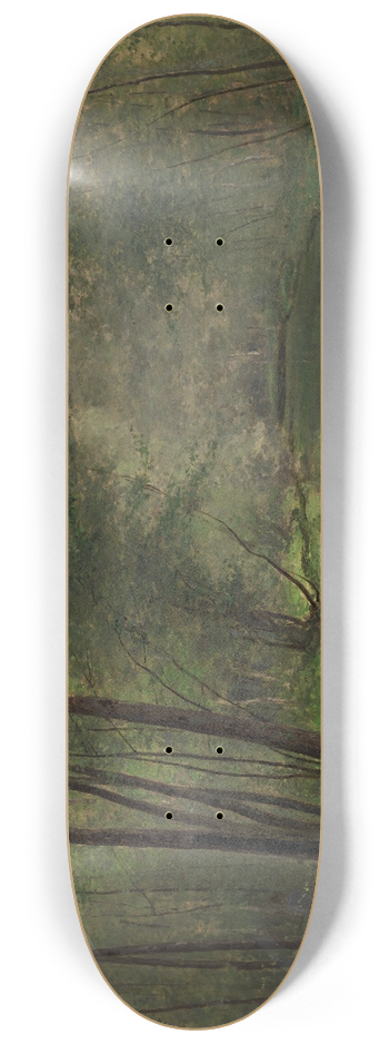 Csar De Cock - Along the River Epte in Gasny 8.25 inch art skate deck