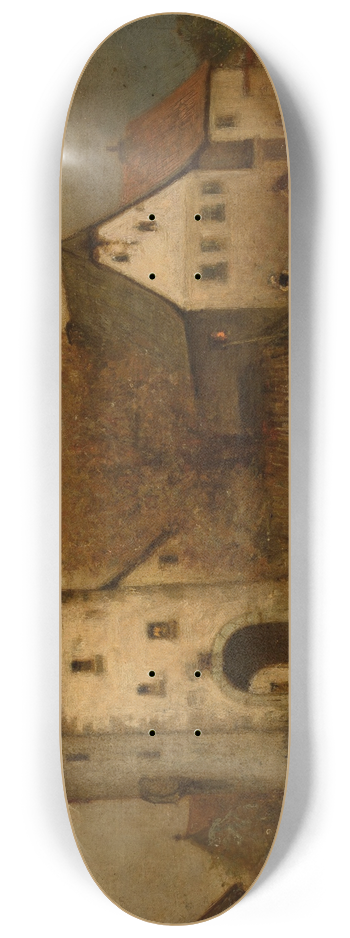 Curt Agthe - Town fragment 8.25 inch art skate deck