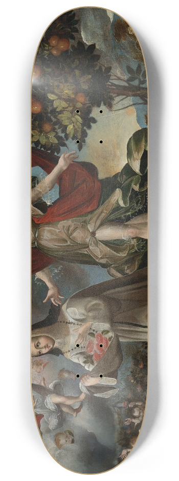 Cuzco School - Santa Rosa De Lima 8.25 inch art skate deck