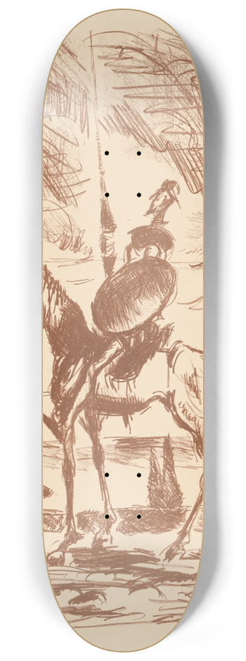 Cyprin Majernk - Don Quijote 8.25 inch art skate deck