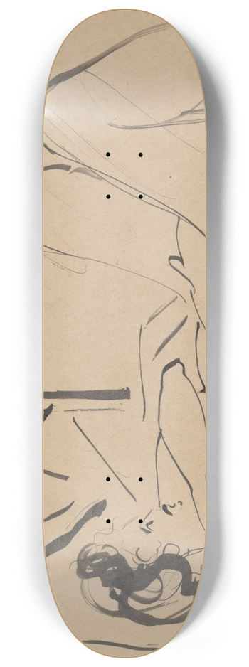 Cyprin Majernk - Skicr 8.25 inch art skate deck